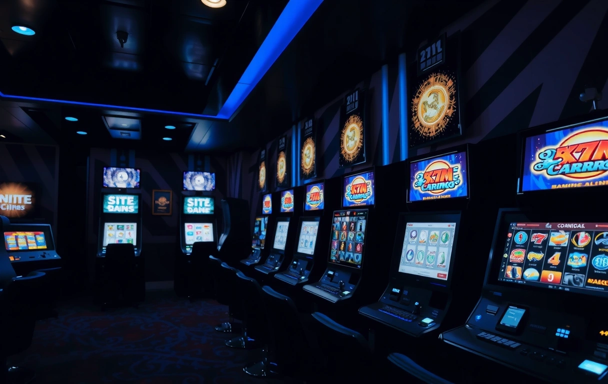Slot games setup